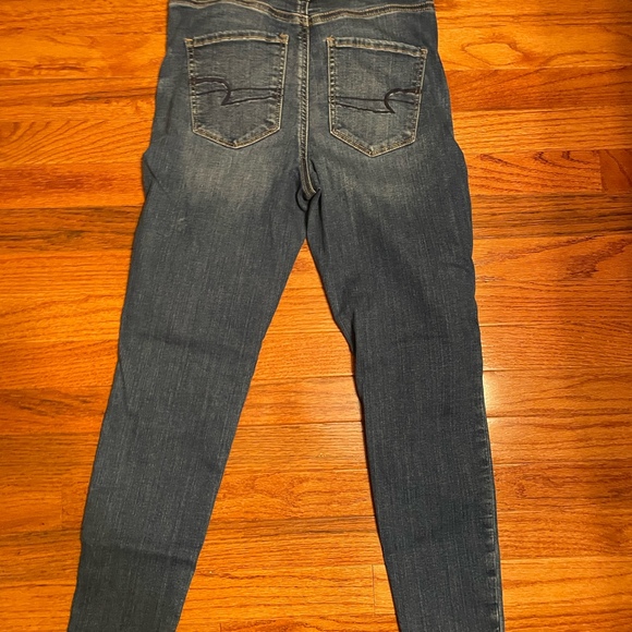 American Eagle Women’s Curvy High Rise Jegging Size 4 Short - Picture 6 of 7